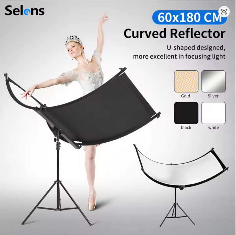 Відбивач Selens 4 Colors Collapsible Light Reflective Screen (180×60 см)